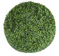 Boule de buis artificielle ornementale pour jardin vertical et boules d'herbe 33CM en PE résistant aux intempéries et imperméable à suspendre