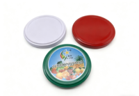 Capsules métalliques rondes colorées de haute qualité, écologiques, en fer blanc, à torsion, pour bouteilles de vin, avec capuchon haut et capuchon standard