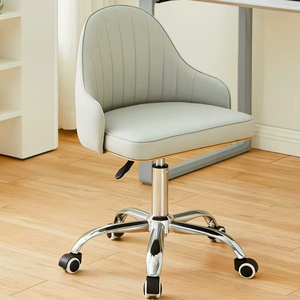 Sillón de Peluquería con Respaldo, Giratorio, con Ruedas, para Salón de Belleza, Manicura - Product Image 5