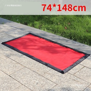 เสื่อกันน้ำ 74x148 ซม. 148x148 ซม. 148x200 ซม. กระเป๋าเก็บของแบบพกพาสะดวก สีแดง สีดำ สำหรับใช้งานกลางแจ้ง - Product Image 4
