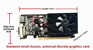 Nouvelle carte graphique discrète pour jeux, petit châssis, vente en gros, GT730 <span class=keywords><strong>2G</strong></span> <span class=keywords><strong>DDR3</strong></span>, demi-hauteur, refroidissement par ventilateur, super GT630 - Product Image 4
