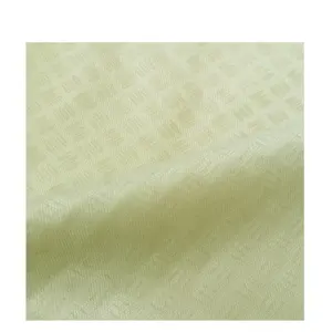 Polyester knitted comfort elastic fabric eco friendly silicone rice pattern anti slip fabric