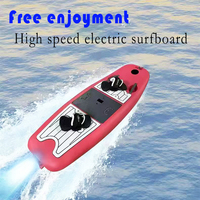 Planche de surf électrique avec moteur à batterie au lithium pour lacs et rivières