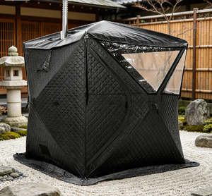 Vanace Pop Up Sauna Tent 4 Person Instant Setup Portable Tent with Stove for Winter Camping - Product Image 1