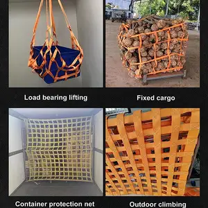 High Quality Crane Loading Cargo Lifting Nets For Car And Ship