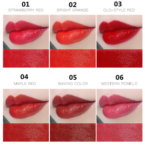 ลิปสติกกำมะหยี่กันน้ำสำหรับหญิงตั้งครรภ์ 6 สี ลิปสติกเนื้อแมทสีแดงเซ็กซี่ ติดทนนาน บำรุงริมฝีปาก อุปกรณ์แต่งหน้าเพื่อความงาม - Product Image 3