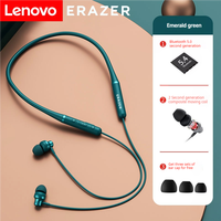 Écouteurs sans fil TWS Lenovo ERAZER XE05 MAX à tour de cou, son surround stéréo 8D, pour le sport et le fitness