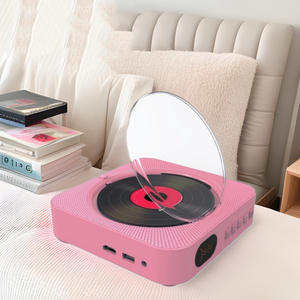 Reproductor de CD, DVD y VCD Portátil con Conector para Auriculares de 3.5mm, Ranura USB y Pantalla Digital para Viajes - Product Image 5