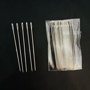 Aguja de coser de ojo grande 5/0, aguja de acero para el hogar, aguja de coser a mano de alta dureza, aguja para personas mayores, aguja para coser edredones. - Product Image 3