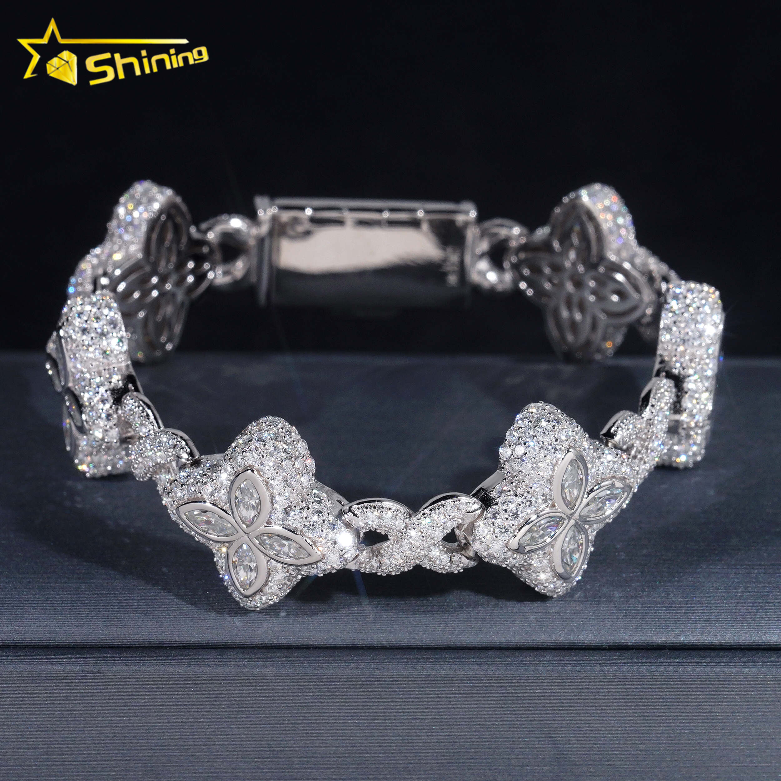 HYPNOTIZE CUBE CHAIN BRACELET シルバー925 HYPNOTIZE CUBE CHAIN BRACELET シルバー925