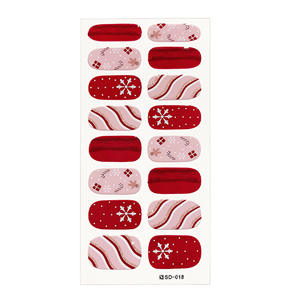 Autocollants pour ongles non toxiques, enveloppes <span class=keywords><strong>de</strong></span> vernis à ongles/bandes <span class=keywords><strong>de</strong></span> vernis à ongles/autocollants <span class=keywords><strong>de</strong></span> vernis à ongles 100% réels, <span class=keywords><strong>film</strong></span> <span class=keywords><strong>de</strong></span> nail art lumineux <span class=keywords><strong>de</strong></span> Noël, décalcomanies - Product Image 6