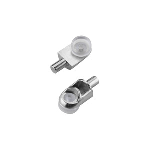 Support d'étagère en alliage à ventouse intégrée, fixation monoligne pour armoire, connecteurs antidérapants pour étagères - Product Image 1