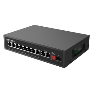 Smart AI PoE <b>Switch</b> 8-Port 10/100Mbps Full Duplex <b>Network</b> <b>Switch</b> with 2 Uplink and 1 SFP Port - Product Image 2