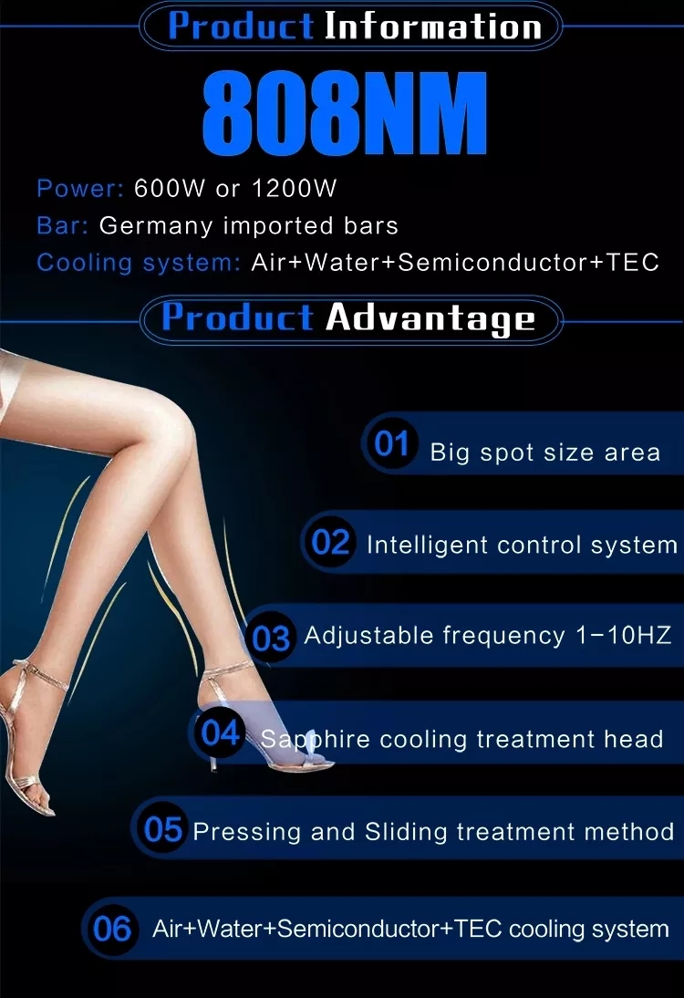 Stand 2 in 808nm diode hair removal and nd yag laser tattoo removal machine