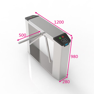 Thiết kế độc đáo với bằng sáng chế cho người đi bộ lối vào nhà máy giá cao an ninh Tripod turnstile ba con lăn cổng - Product Image 1