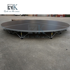 Wholesale Customized <b>Stage</b> Easy installation <b>Stage</b> <b>Platform</b> Black Aluminum Alloy Outdoor Event Wedding <b>Stage</b> - Product Image 4