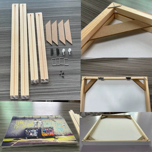 Lienzo Artístico con Impresión de <span class=keywords><strong>Messi</strong></span> y Ronaldo, Mundial 2026, Póster de Leyendas del Fútbol, Decoración de Campeonato, Regalo con Marco DIY - Product Image 4