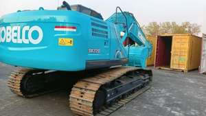 Excavatrice SK220-10 originale d'occasion sur chenilles Kobelco SK220-10 excavatrice lourde 22 tonnes - Product Image 4