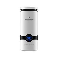 Humidificateur d'air de bureau 4L à ultrasons en céramique, silencieux, pour la maison et la chambre, diffuseur d'aromathérapie avec minuterie, best-seller russe