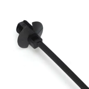 2.5*110mm Versatile Fastening: Push Mount Style Premium Nylon Cable Zip Tie With Fir Tree Head Design