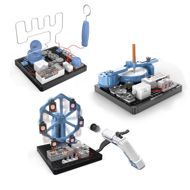 Física DIY Snapping Circuito electrónico Juguete Niños Experimento Stem Construcción STEM Actividades y ciencia Kits Juguetes educativos