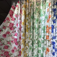 Rideaux Jacquard en Satin de Luxe Imprimés Fleurs, Occultants et Respirants, Style Uni pour Chambre, Tissés et Emballés en Rouleau – Vente Directe Usine