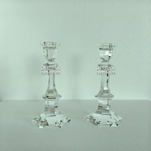 Cadeaux en cristal Décoration intérieure Chandeliers pour bougie <span class=keywords><strong>Chandelier</strong></span> en cristal Centres de table de mariage - Product Image 6