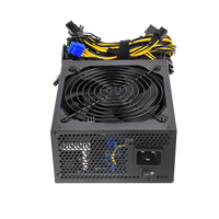 Psu-tarjeta gráfica para juegos, fuente de alimentación atx, 80 plus gold active pfc pc de alta potencia, 1800W, GPU, novedad