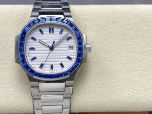 Montre étanche de qualité supérieure 40 mm 57-11 3K Factory V2 Acier 316L Mouvement 324 Cadran blanc diamanté pour plongée 8,5 mm - Product Image 6