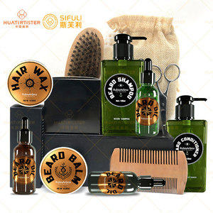 RubioAroma New Products <strong>Beard</strong> Oil Shampoo Conditioner Custom <strong>Beard</strong> <strong>Kit</strong> <strong>Beard</strong> <strong>Grow</strong> <strong>Kit</strong> Organic 100% for Men - Product Image 1