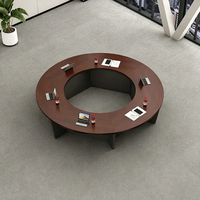 Meubles de bureau modernes en bois pour cadres, bureaux de réunion et table de conférence pour bureau de direction