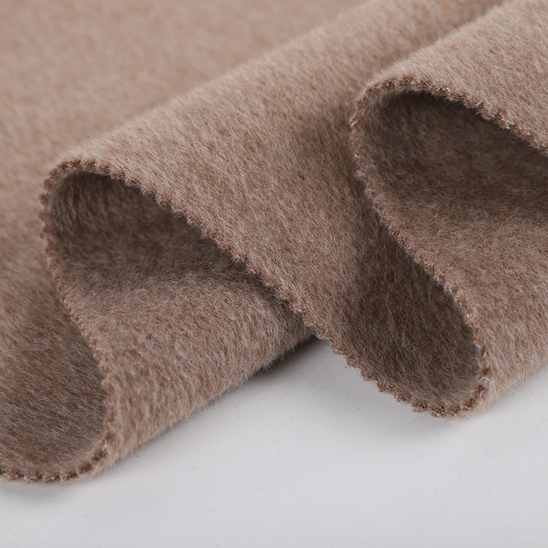 High Quality 100% Cashmere Double-faced Very Heavyweight Woven Fleece Fabric 800gsm for Coats and Jackets