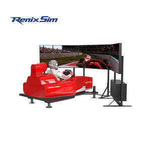 RenixSim F1 MAX Sim Racing Rig 4 DOF Plateforme MOZA R9 Configuration Autre Parc d'Attractions Machine de Jeu Professionnelle Esports - Product Image 1