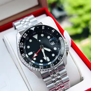 Luminous Coating Date Display Business <b>Mechanical</b> Men's <b>Watches</b> Luxury Stainless Steel Waterproof Sport Casual Men <b>watches</b> - Product Image 4