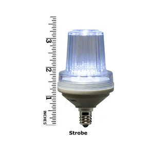 White HID Hideaway Flashing Strobe Lamps Replacement Bulbs Tube