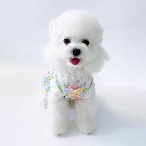 Dog Clothes Princess Dress Yellow Garden Lightweight Spring Skirt <b>Small</b> Dog <b>Teddy</b> Pet - Product Image 4