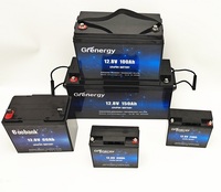 Paket Baterai Lithium Lifepo4 24 Volt 24-400Ah 256Wh 5A dengan BMS Aplikasi Terintegrasi