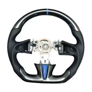 Volantes Deportivos de Fondo Plano para Infiniti Q50L QX50 QX60 Q60 <span class=keywords><strong>Q70</strong></span> Q30 <span class=keywords><strong>Q80</strong></span>, Volantes de Fibra de Carbono - Product Image 3