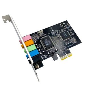 Tarjeta de sonido interna PCI-E de 5.1 canales CMI8738 con soporte de reverberación para PC de escritorio - Product Image 1