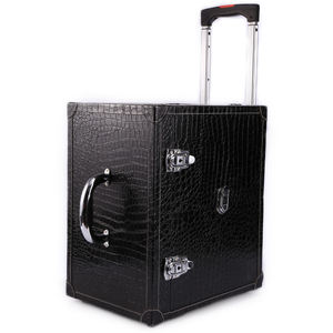 Valise de maquillage professionnelle en aluminium portable à roulettes de luxe pour <span class=keywords><strong>studio</strong></span> - Product Image 1