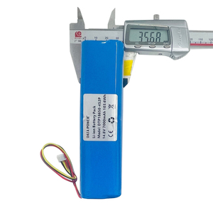 بطارية أيون الليثيوم الاسطوانية 4S2P بقدرة 14.8 فولت 7000 مللي أمبير في الساعة قابلة لإعادة الشحن 18650 - Product Image 4