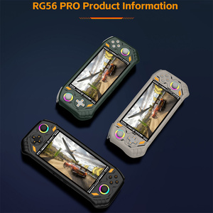 Nueva Consola de Juegos Portátil RG56 PRO Mini con Pantalla IPS de 5.5 Pulgadas, 5000 mAh, 1280X720, RK3562, WIFI, Bluetooth, Reproductor de Videojuegos Retro - Product Image 1