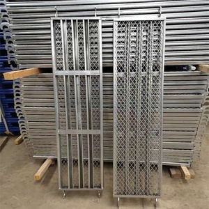 Ván Giàn Giáo Bằng Thép Có Móc Bề Mặt Dây Mạ Kẽm Dễ Dàng Tấm Đi Bộ Ống Lồng - Product Image 2