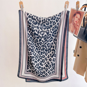 Leopard Print <b>Women</b> Scarf Soft Lightweight <b>Shawl</b> <b>Wrap</b> Fashion Ladies Neck Scarves For Daily Wear - Product Image 5