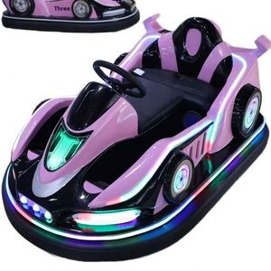 Kids Electric Bumper Car Amusement Park Ride LED Light Drift Toy Vehicle <b>Remote</b> <b>Control</b> Kart Metal for Sale - Product Image 5
