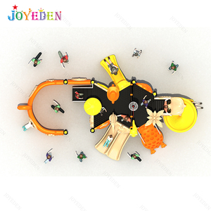 Atractivo juego de plástico para jardín de infantes, toboganes de Barco Pirata para niños, <span class=keywords><strong>parque</strong></span> de juegos de plástico para exteriores para <span class=keywords><strong>Parque</strong></span> de Atracciones - Product Image 5