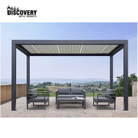 Prix de gros Pergola à persiennes en aluminium Prix Patio étanche Bioclimatica Pergola à persienne en aluminium Kit de toit à persiennes motorisées