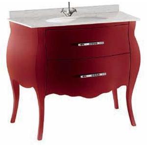 Mobile bagno con 2 cassetti escluso lavandino in marmo Top Tap-aggiunta ai tuoi set da bagno - Product Image 2