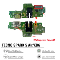 Câble flexible de connecteur de charge USB pour Tecno Spark 5 Air KD6