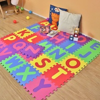 Tapis en mousse EVA imperméable et facile à nettoyer, tapis de sol, tapis de puzzle alphabet, tapis de fitness, tapis de jeu souple